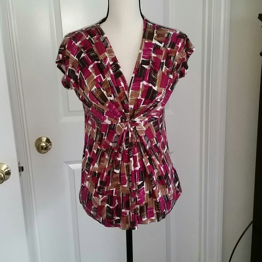 New York & Company ruched top
